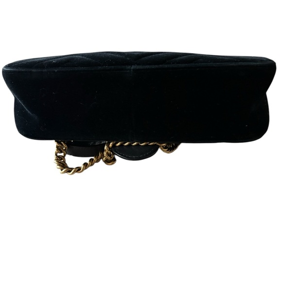 COPY - Gucci marmot black velvet chain two way bag size medium - Picture 7 of 15
